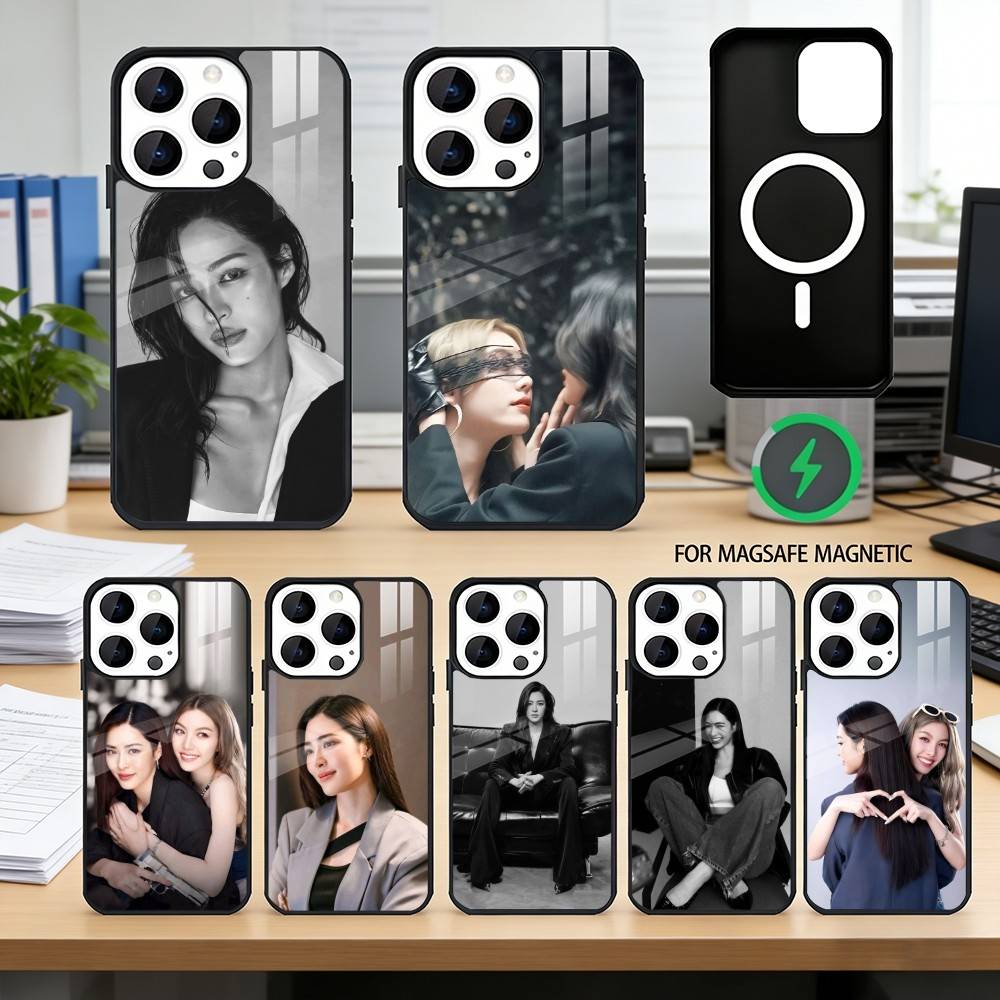 L-Lingling Kwong Actress Phone Case For iPhone17,16,15,14,13,12,11 Plus,Pro Magnetic with Magsafe Wireless Charging