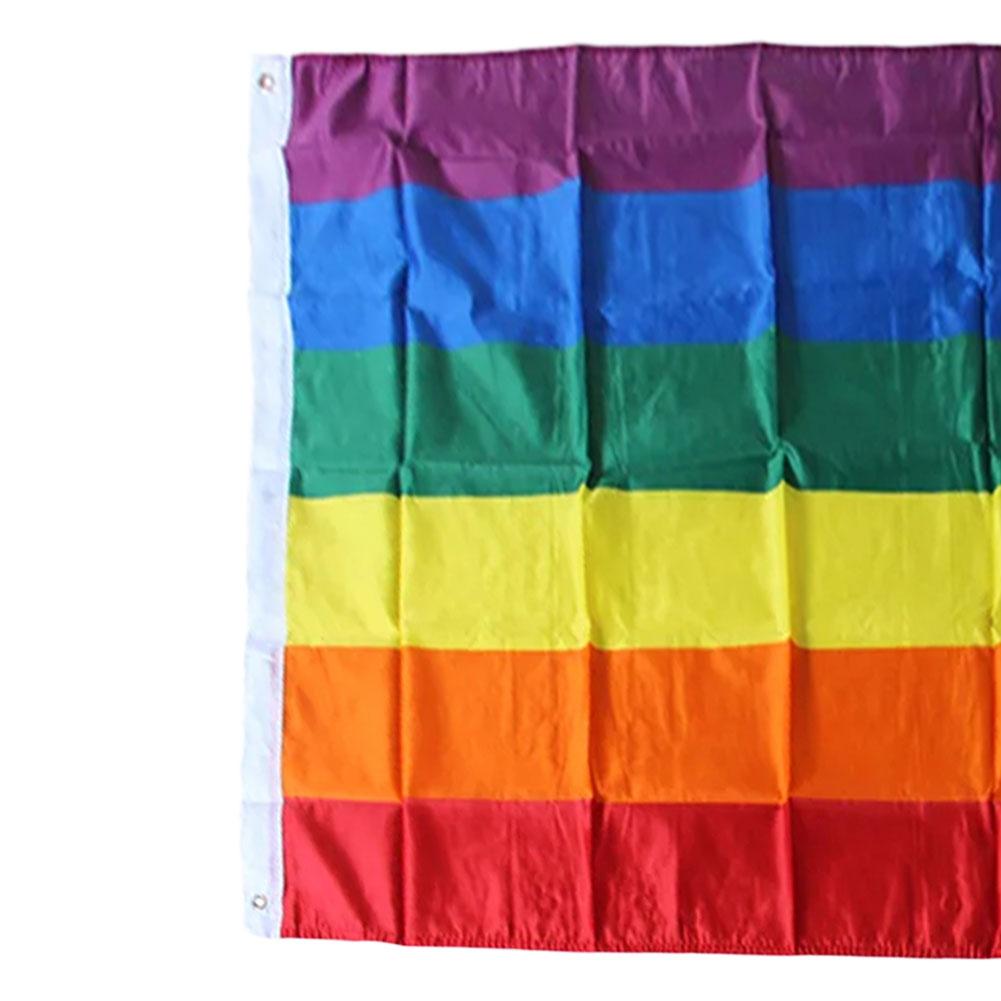 60x90cm Visící vlajkový banner LGBTQ+ Gay Pride Banner Pruhovaná vlajka Gay Pride pro Intersex komunitu Intersex Progress Bisexual