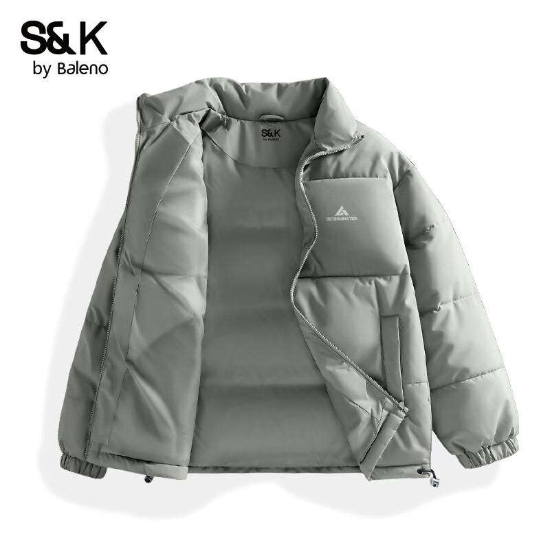 

Baleno S&K Series Men s Stand-Collar Padded Jacket L