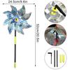 6 Pieces Windmills, Bird Repellent, Windmill, Fruit Garden, Bird Repellent, Reflective Windmill, Bird Deterrent, Reflective Bird Repellent Tw