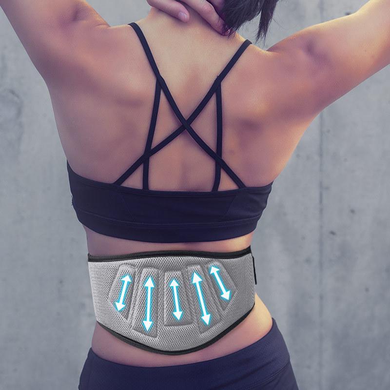 

Спорт, Защита для фитнеса, Пояс поддержки, Приседания, Потопоглощающее и дышащее защитное снаряжение, Теплая и компрессионная защита талии. XL code серый