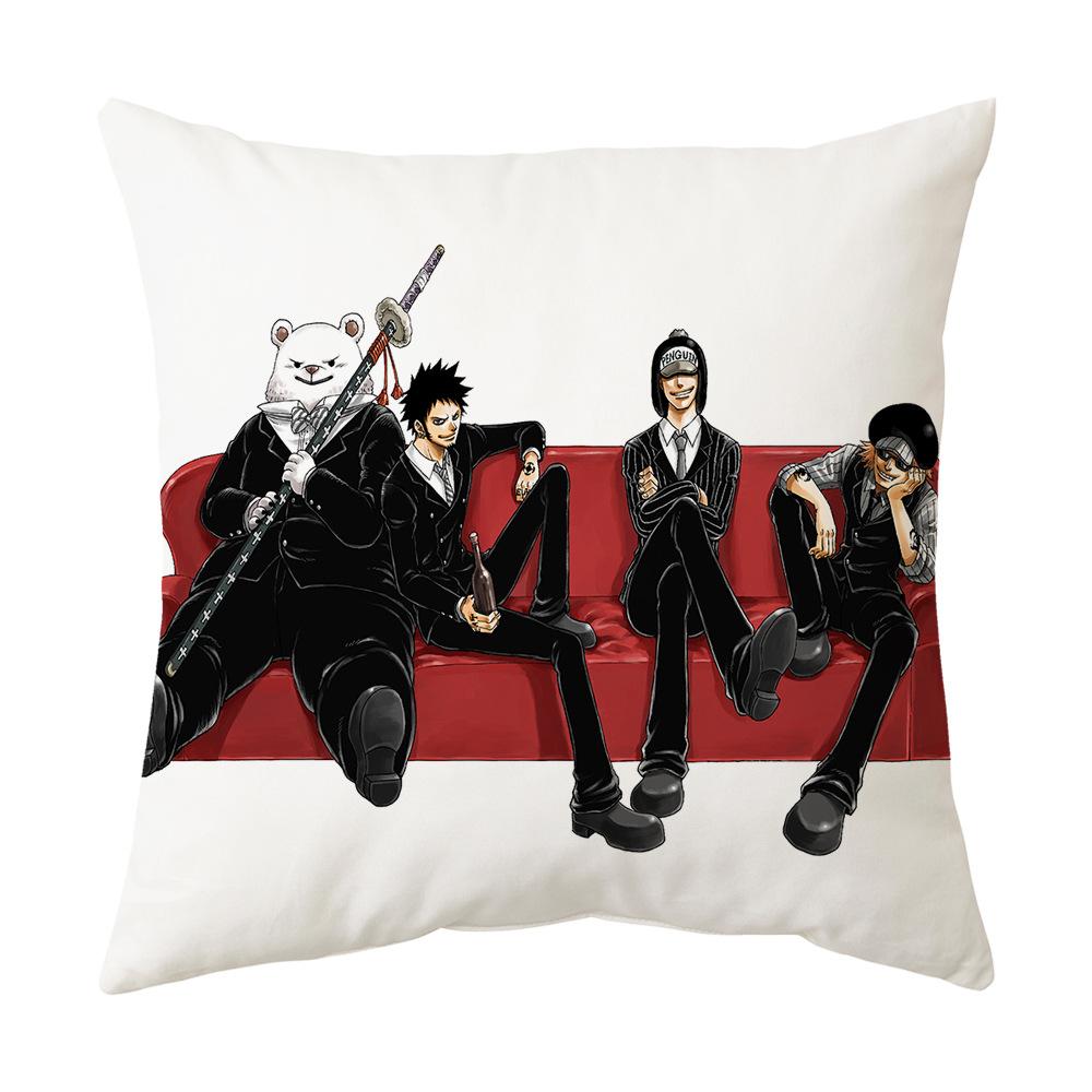 Pillow Cover Living Room Sofa Cover Car Cushion Cover Bay Window Cushion Office Peach Skin Animal Pattern