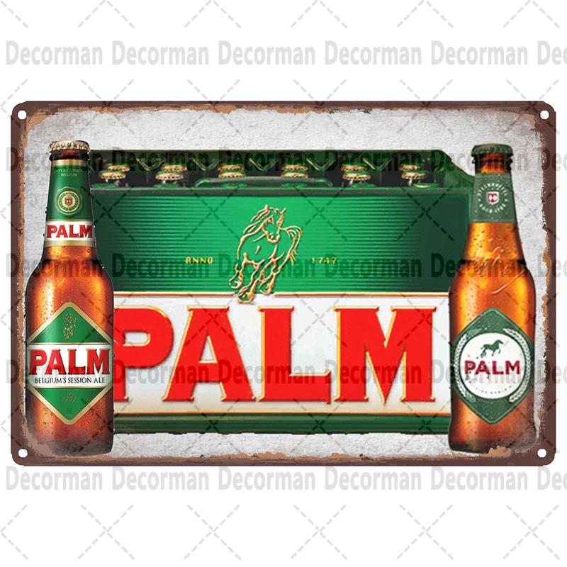 

[ Mike86 ] Belgium WINE PALM CORNET Beer TIN sign Metal Poster Painting Store Man Cave Pub Decoration LTA-3186 20*30 CM 20x30cm（7.8x11.8inch）