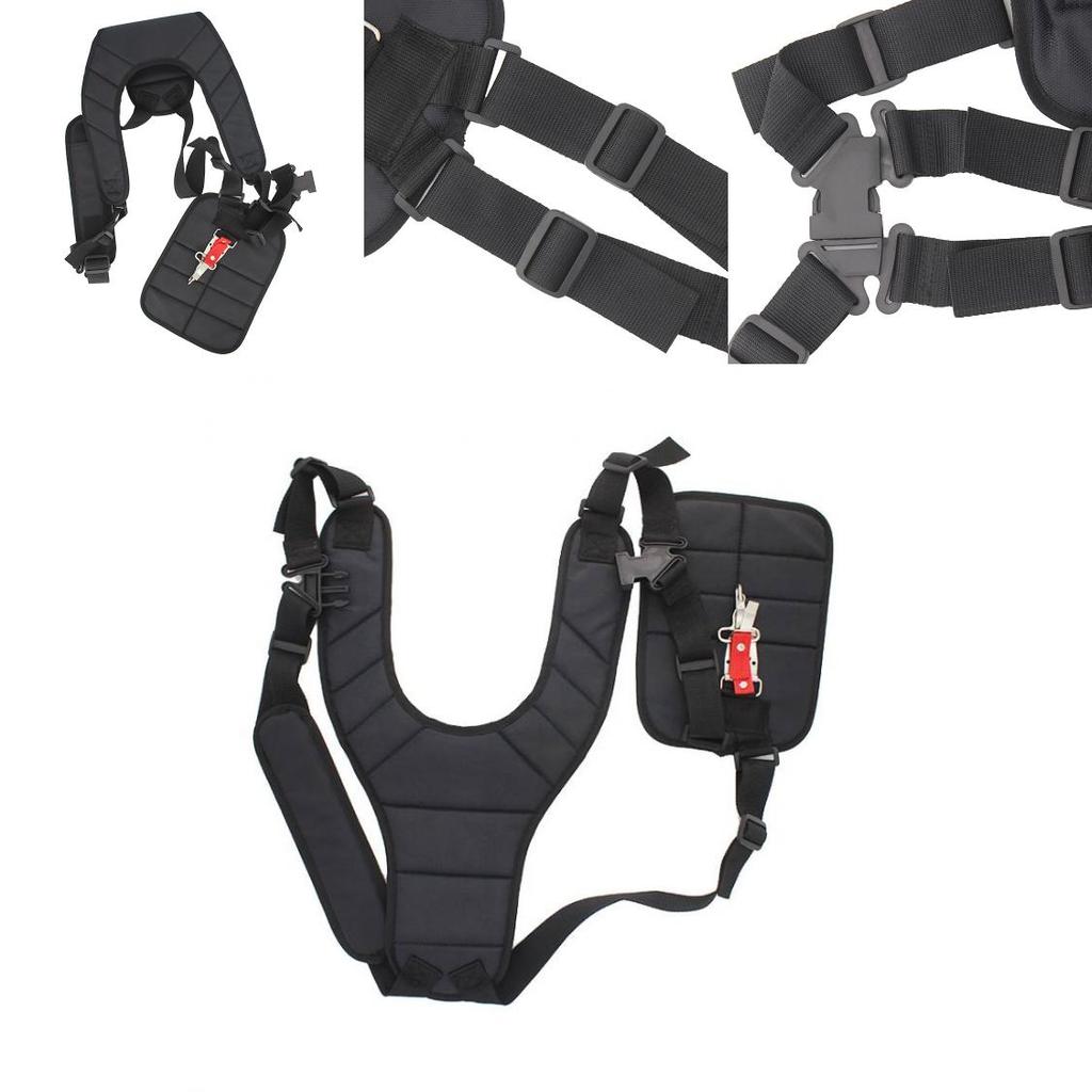 Comfortable And Adjustable Double Shoulder Strap For Brush Cutters High-quality Buckled Harness