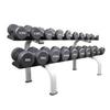 Yituo 275kg Rubber-Coated Dumbbell Set with 10-Pair Rack
