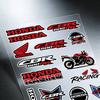 FOR HONDA CBR600RR Reflective Motorcycle Stickers Waterproof Vinyl Decals for Motorbike Helmet Fuel Tank Bike XL0