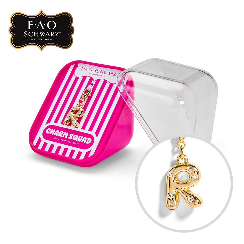 

[toytron] FAO Schwarz Girls Jewelry Alphabet Charm - Letter R
