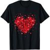 Valentines Day Love Heart Shirt For Mens Womens Teen Girl Cotton Men T Shirt