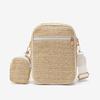 Women's bag, new one-shoulder straw small bag, sports and leisure, mother and child messenger bag, and a mobile phone bag.