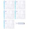 5Pcs Filament Storage Bag 3D Printer Parts Plastic Sealed Protection Pouch with Suction Pump