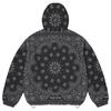 Supreme Reflective Bandana Anorak Black