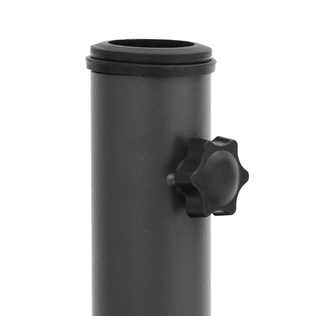 Sun Umbrella Base Ø32 38 48 mm Pole 15 kg Rectangular