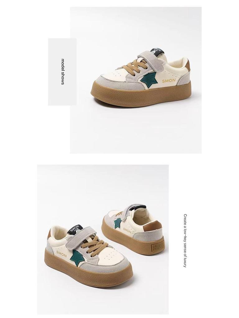 2025 Kids' Skate Shoes: Comfortable, Breathable, Unisex Slip-ons for Spring & Autumn