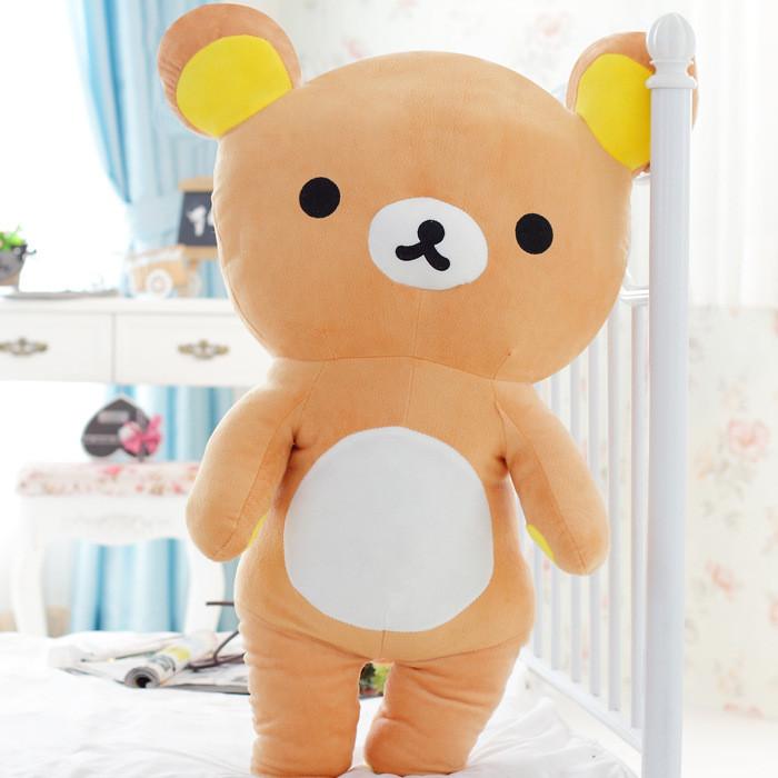 Adorable Rilakkuma Bear Plush Doll Toy Pillow For Kids And Gift Giving