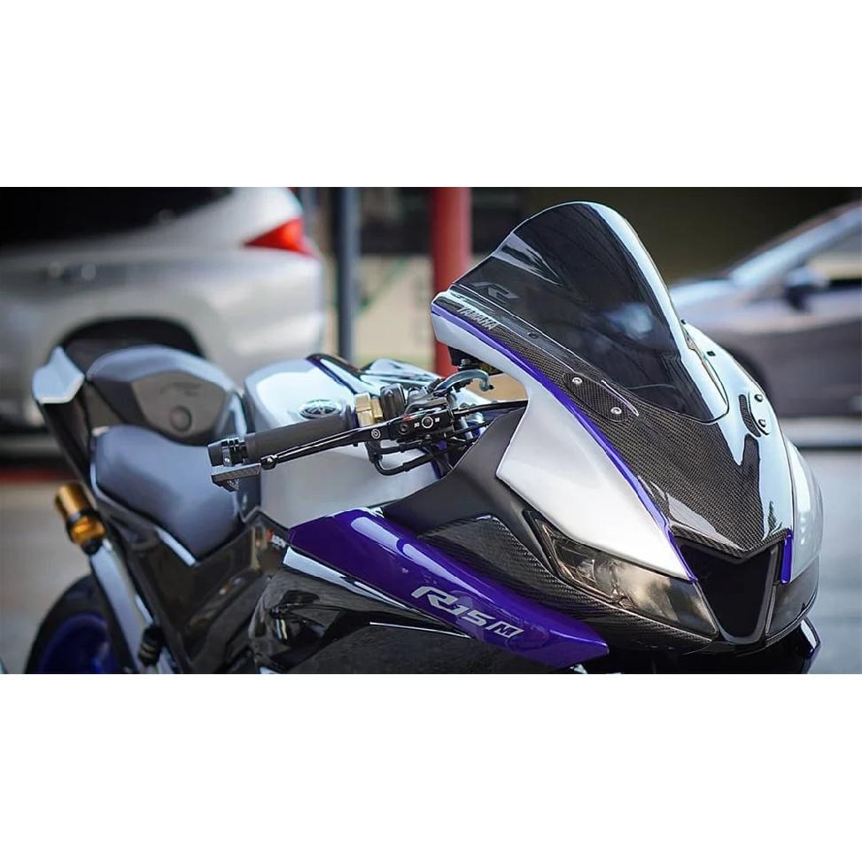 Motorcycle Sport Racing Windshield WindScreen Deflector Visor Viser For YZF R15 V3.0 2019 2020 2021 YZF-R15 V3 YZF R125 YZF-R125