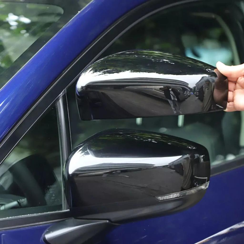 For Subaru Crosstrek 2025 2025 Car Sticker Rearview Side Mirror Cover Wing Cap Exterior Door Rear View Case Trim Carbon Fiber