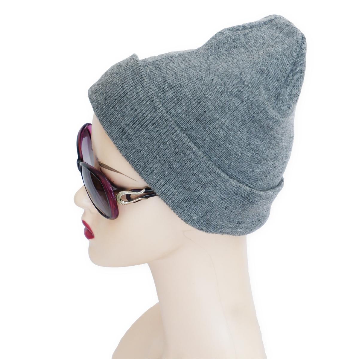 BLOCK EMF Hat EMF Shielding Beanie with 99.99% Protection Antibacterial Breathable Unisex Common Fabric серый