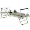 VEVOR Foldable Pilates Reformer, Pilates Workout Machine for Home Gym Studio Use, Pilates Bed with Dual Resistance- Spring & Cord