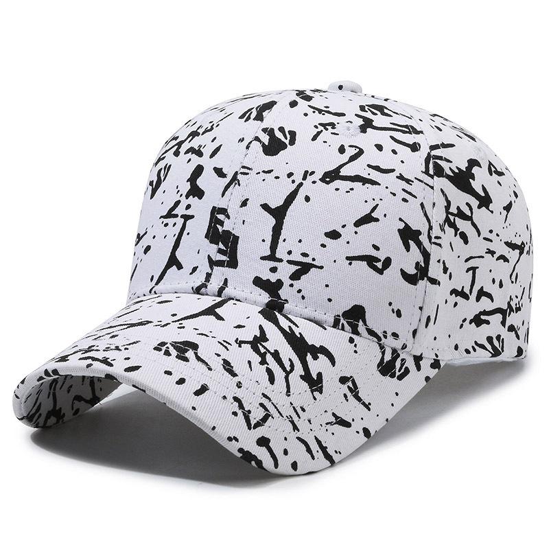 Korean Style Graffiti Baseball Cap - New Unisex Street Fashion Sun Hat for Spring/Autumn Outdoor