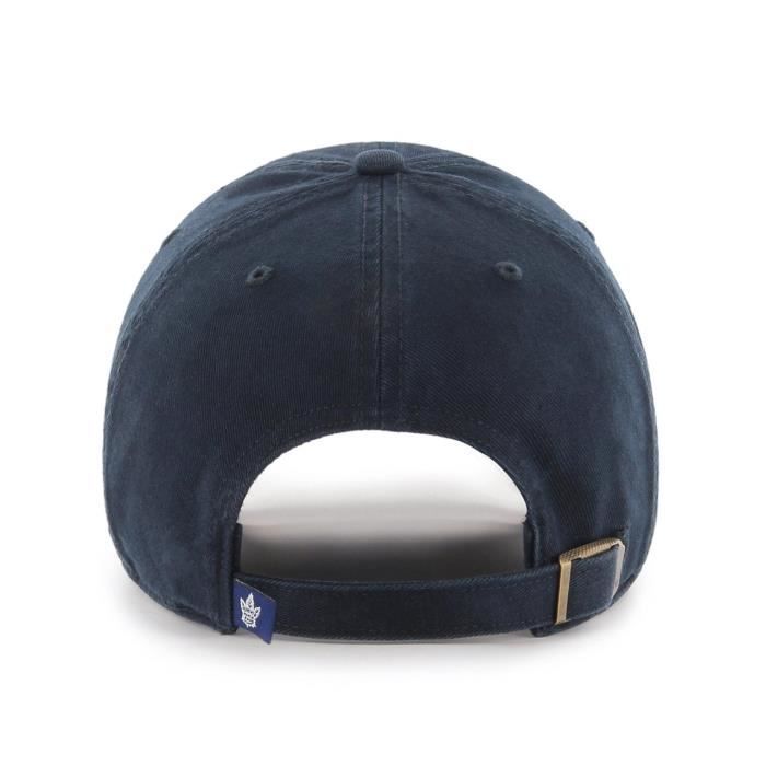 Casquette Réglable - 47 Brand - CLEAN UP - Toronto Maple Leafs - 100% Coton - Bleu Navy