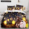 Genshin Impact Bedding Set Single Twin Full Queen King Size Game Anime Bed Set Aldult Kid Bedroom Duvetcover Sets 3D Print Anime