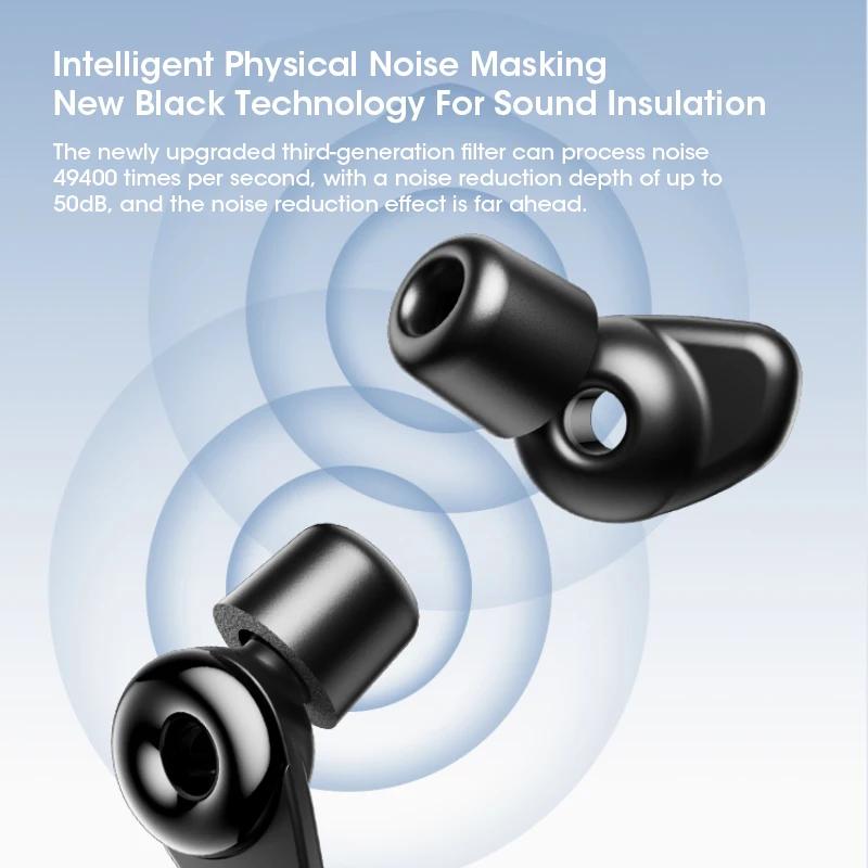 Quiet Ear Plugs for Sleeping Noise Reduction Super Soft Reusable Hearing Protection Anti Noise Earplugs for Concerts Travel Work