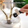 Portable Magnetic Earphone Cord Holder Leather Wrap For Fast Organization Intertwist Prevention And Easy Storage