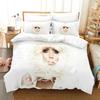 Fashion L-Lady G-Gaga Bedding Dormitory Sheets 2/3-piece Bedding Set Three-piece Soft Warm Bedding Set