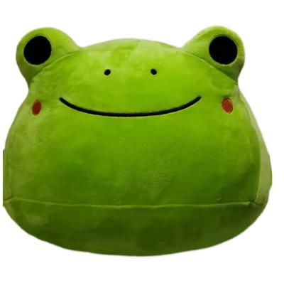 30cm Kawaii Frog Green Head Plush Toys Soft Stuffed Creative Cute Animal Pillow Dolls for Children Girls Birthday Gifts