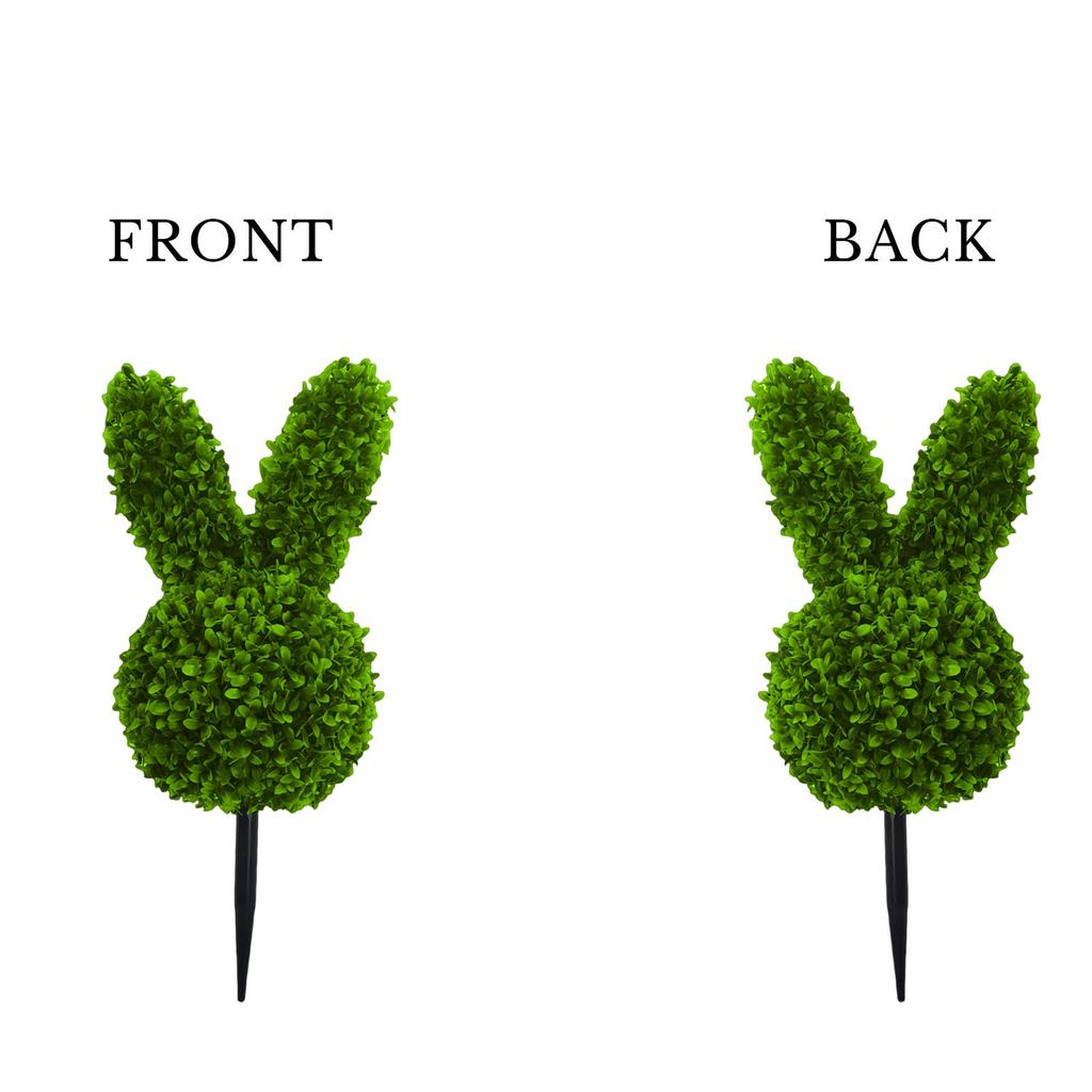 Shape Plants, Artificial Green Plants, Suitable For Easter Porch Decoration Outdoor Indoor