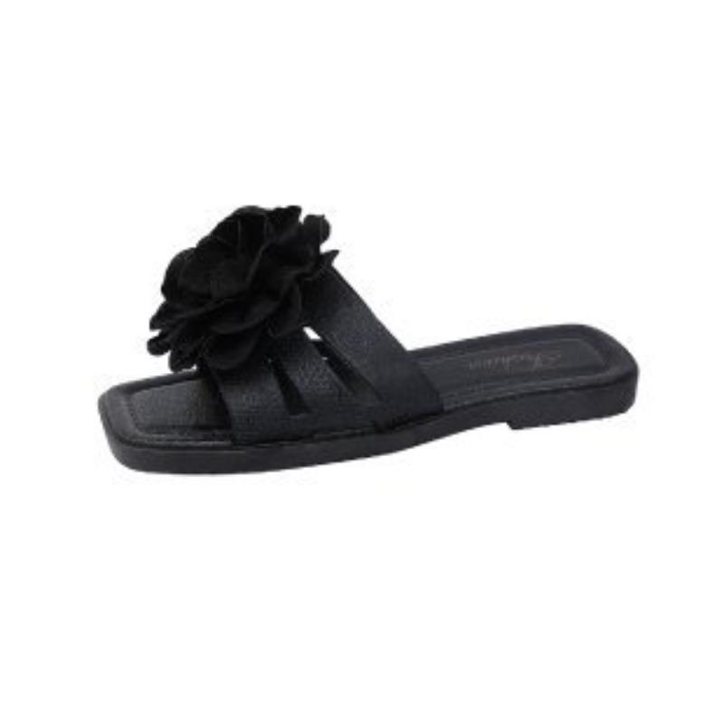Flat-bottomed Women's Shoes - New Style, Casual, Lightweight, Beach Flip-flops