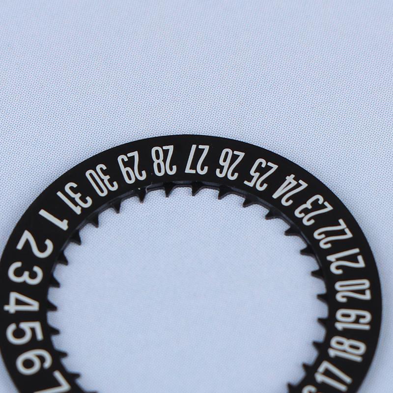 Watch Date Dial Fits Nh34-Nh35 Movement Black White Red Orange 3-Digit 6-Digit Automatic Mechanical Movt Day Date Dial Wheel