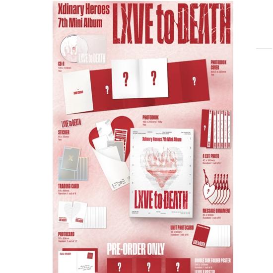 Xdinary Heroes - 7th Mini Album - LXVE To DEATH - PHOTOBOOK VER - Release 2025-10-24