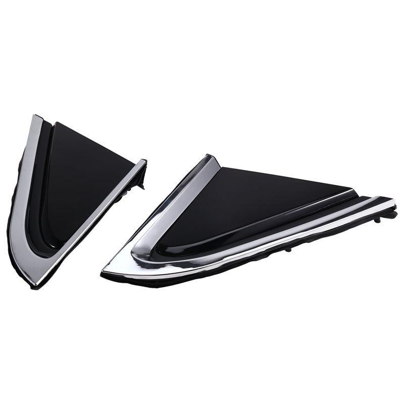 1Pair Rearview Mirror Triangular Panel Corner Window Panel FK7B-17075AE5UAW FK7B-17074AE5UAW For Ford Edge 2015-