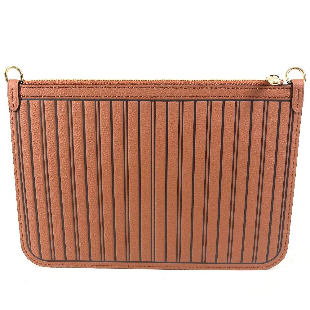Louis Vuitton M12061 Monogram Neverful Inside Out MM Clutch Pouch Brown Unused