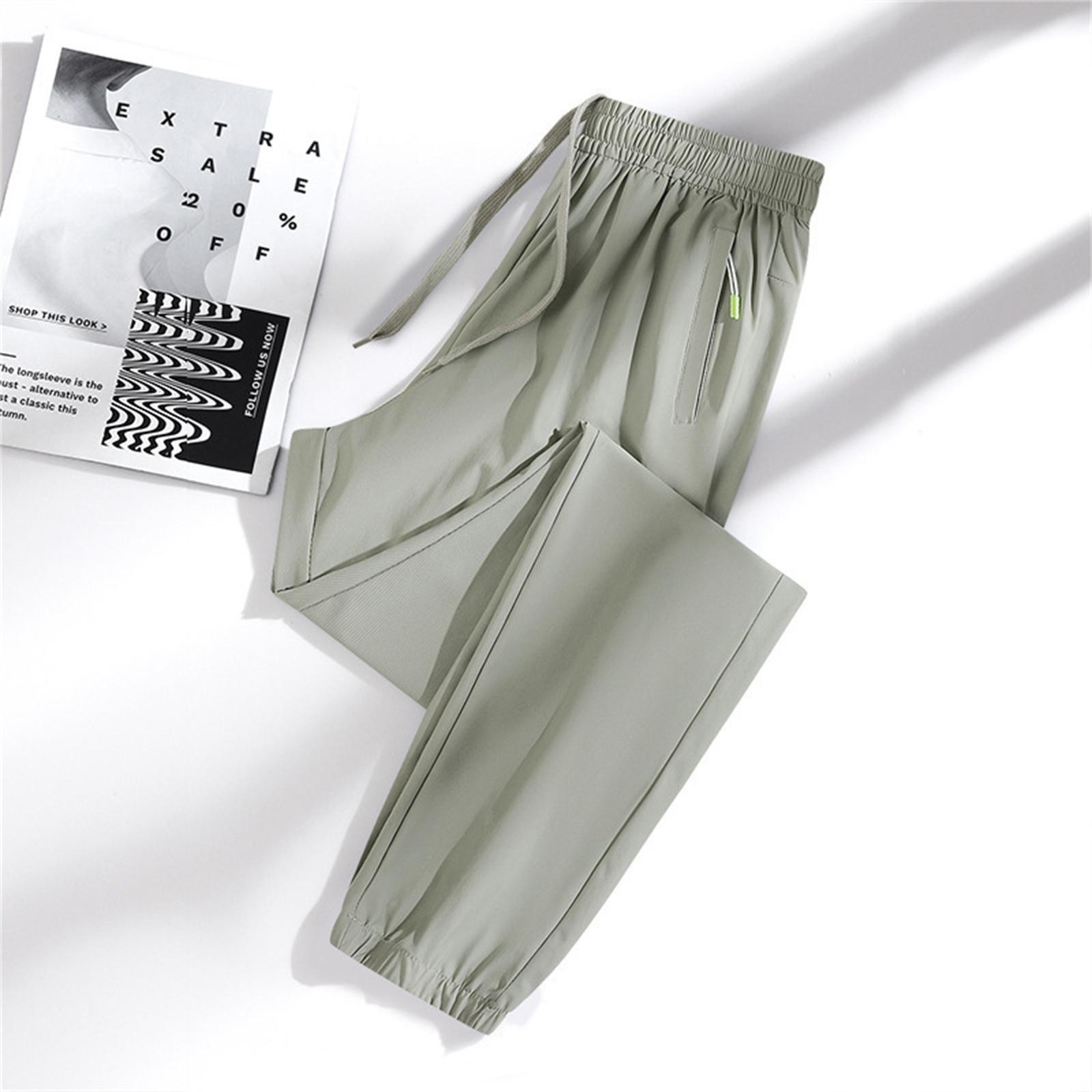 Women s Casual And Fashionable Color Loose Pants With Pocketes S