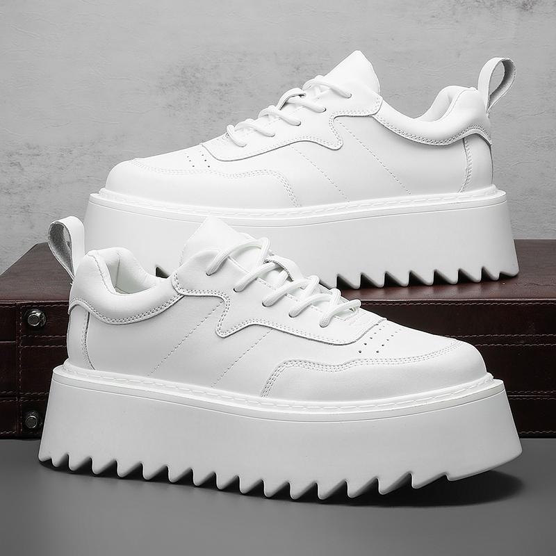 Men Casual Sneakers Platform Skateboard Vulcanized Shoes Running Tennis Sports Shoes Lace Up High Quality Outdoor Sneakers