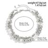 Boho Sweet Imitation Pearl Size Ball Mixed Collar Necklace Women Multi layered Girls Bride Jewelry Gift