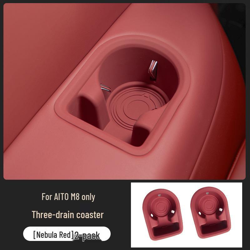 

AITO Three-Row Cup Coaster & Holder Storage Box for Car Interior Decoration AITO M8 Special