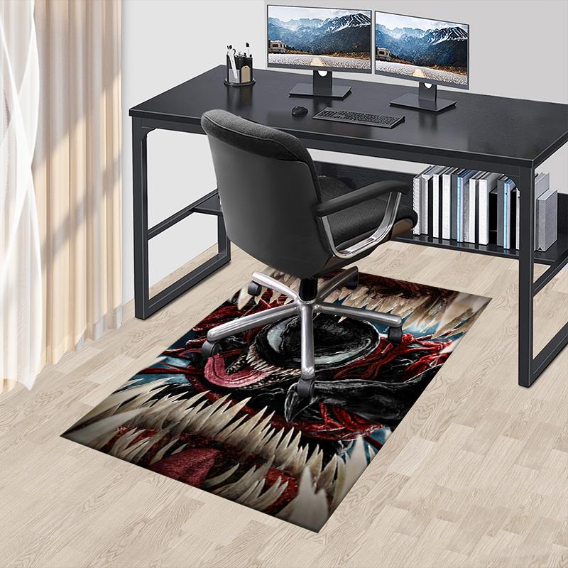 Venom Carnage Unite Carpet For Playroom Bedroom Living Room Sofa Home Decorkids Game Area Rug Nonslip Floor Mat