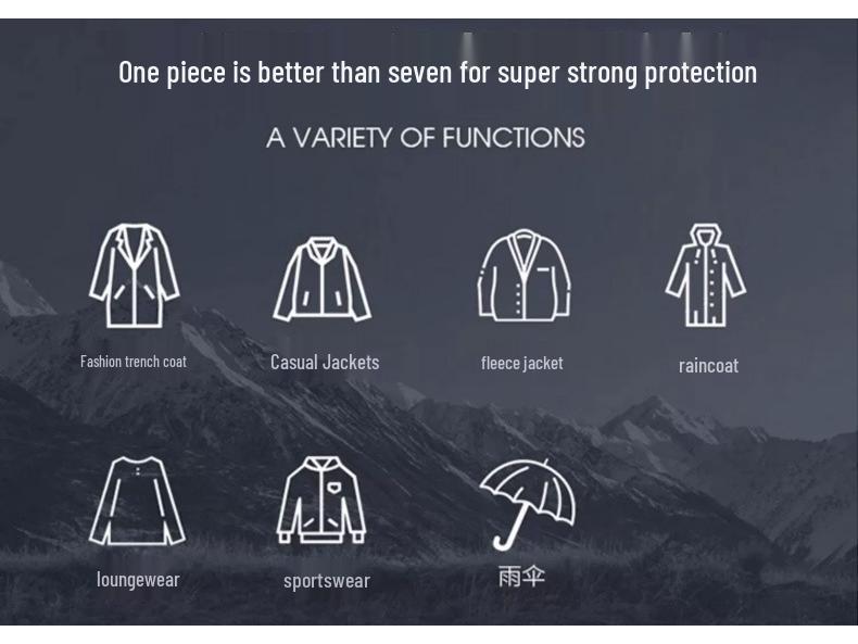 Men's and Women's Fleece-Lined 3-in-1 Detachable Jacket for Autumn and Winter Mountaineering