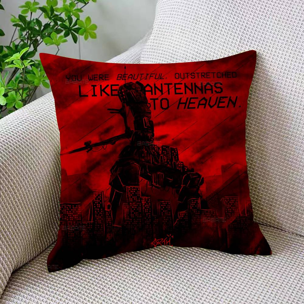 Retro Game UULTRAKILL Cushion Cover Pillowcase Upholstery Sofa Throw Pillow Home Decor Pillowcas