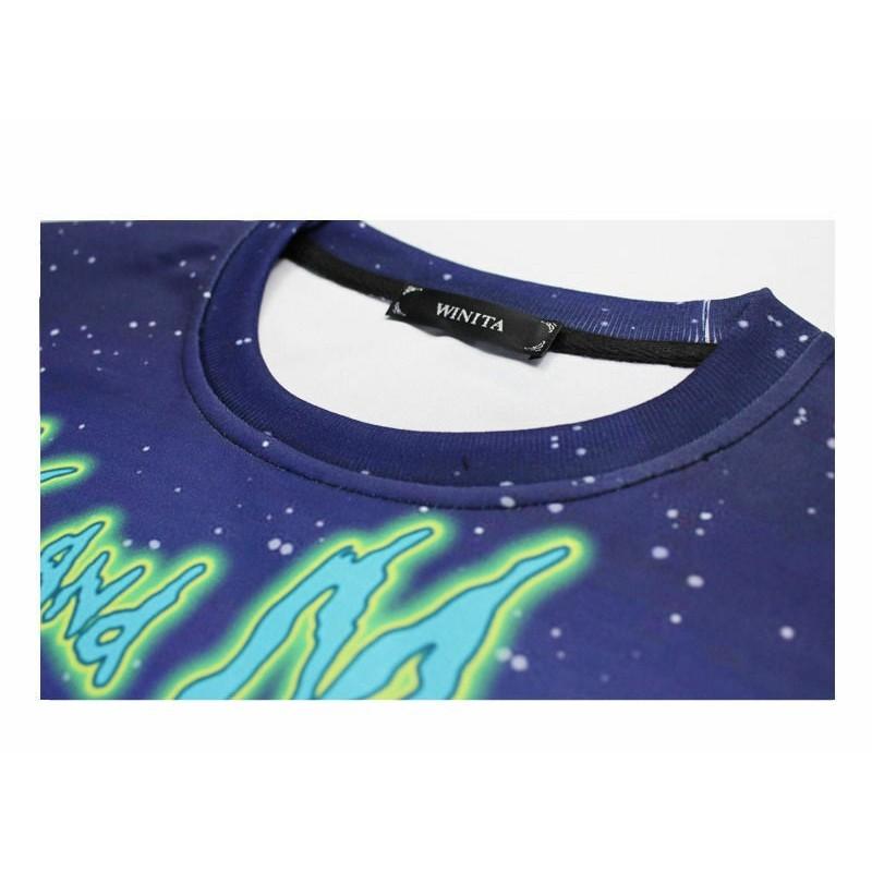 Fun New Rick And Morty Cartoon Galaxy 3d Sweater Hoodie Pants Outfit Tracksuit