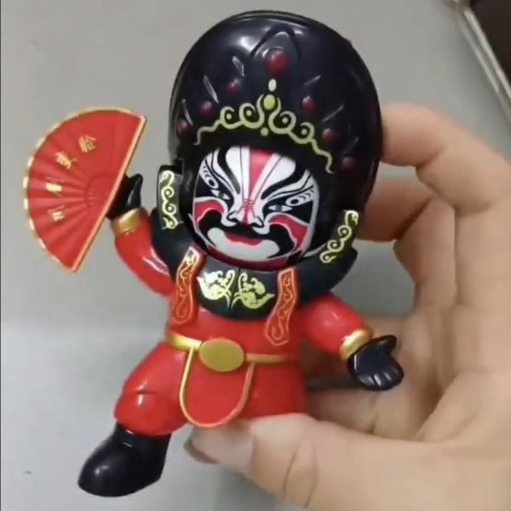 Traditional Opera Face Changing Doll Sichuan Opera Opera Face Makeup Toy  Kid Girl Boy