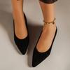 Women Flats French Folded Retro Low Cut Shoes Versatile Flat Bottom Women Single Shoes Autumn Style Comfortable Flats Loafers