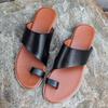 European & American Plus Size Women's Summer 2022 Flat Thick Sole Outdoor Flip Flop Sandals