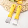 1Pc Multifunction Squeegees Small Scraper Shovel Oil Cleaning Tool Stainless Steel Blade Grill Slant Edge Scraper Fridge Ice Scraper