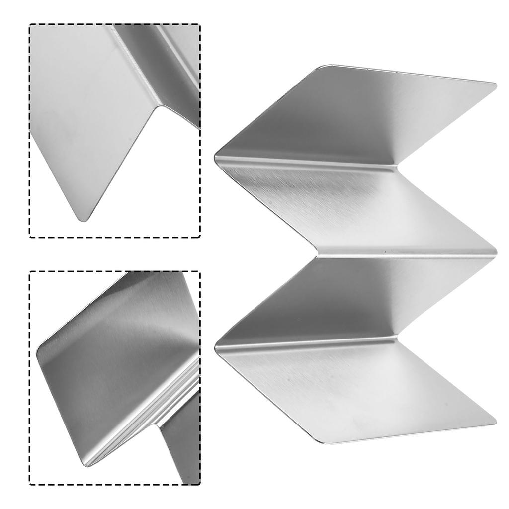 Steel Taco Holder 2 Tortillas Capacity Holder Tools Home Tools