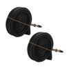 2 Pack 700x23C Bike Inner Tube 700c   Valve Butyl Rubber Bike Tube with 2 Tire Levers