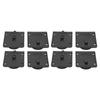 4 Sets Sliding Door Roller 25mm Wardrobe Pulley Wheel Accessory for Cabinet Furniture